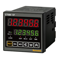 CT6M-1P2T 72X72 24VAC/DC Tek Setli RS485 Dokunmatik Sayıcı